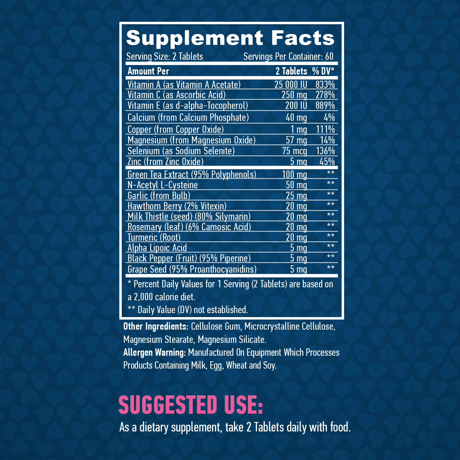 HAYA LABS Antioxidant Complex / 120 Tabs