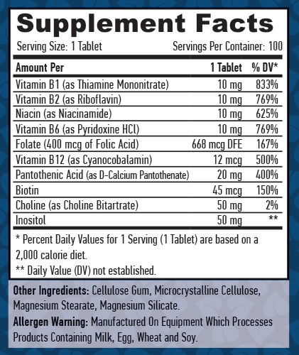 HAYA LABS B-Basic / 100 Tabs