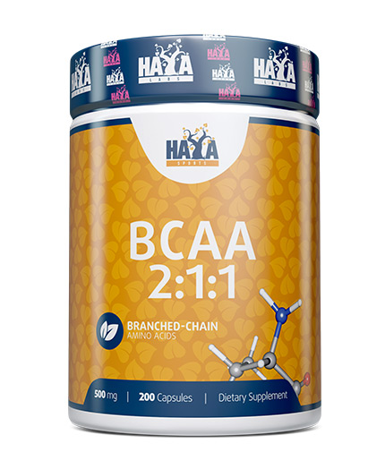 HAYA LABS BCAA 2:1:1 500 mg / 200 Caps