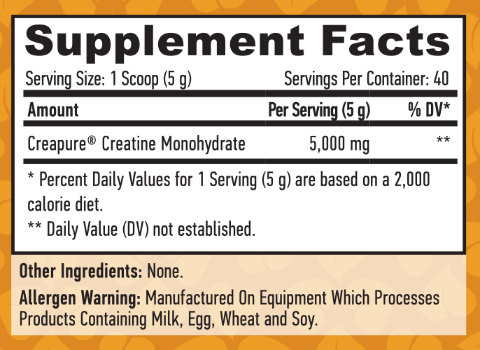 HAYA LABS Creapure Creatine
