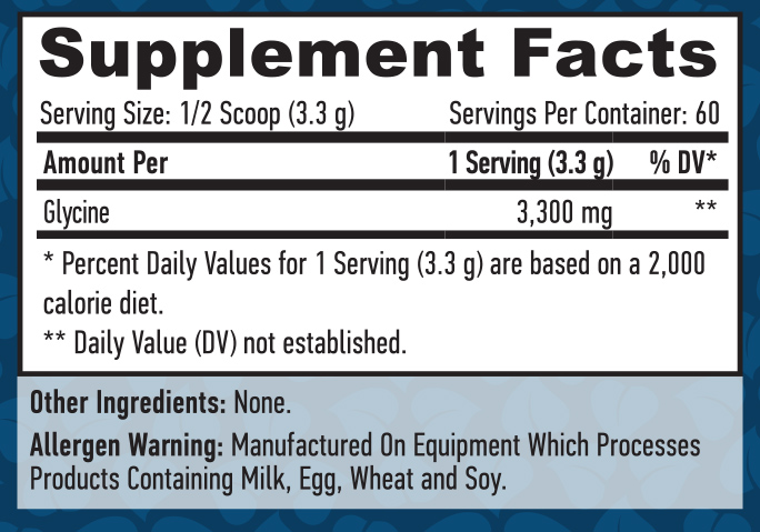 HAYA LABS Glycine / 200 g