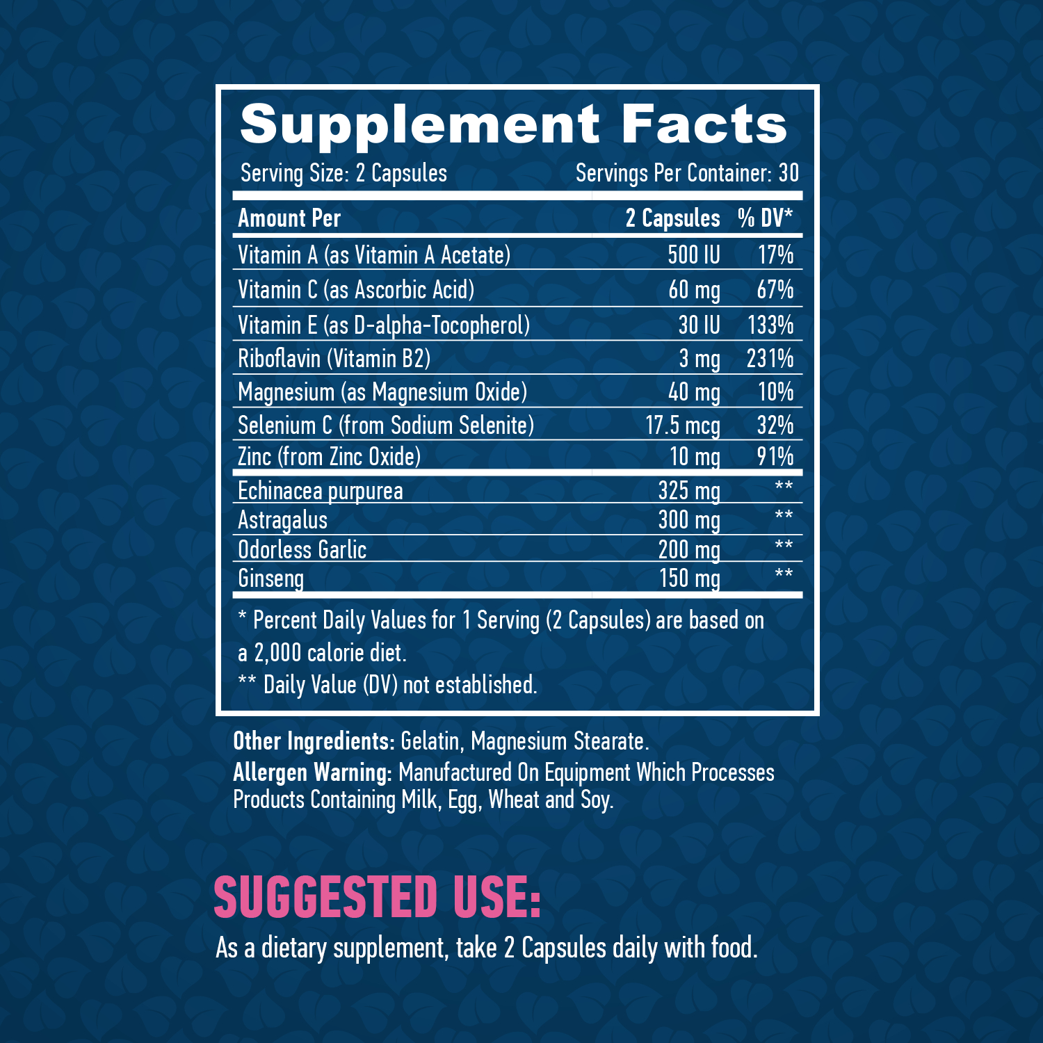 HAYA LABS Immunity Formula / 60 Caps