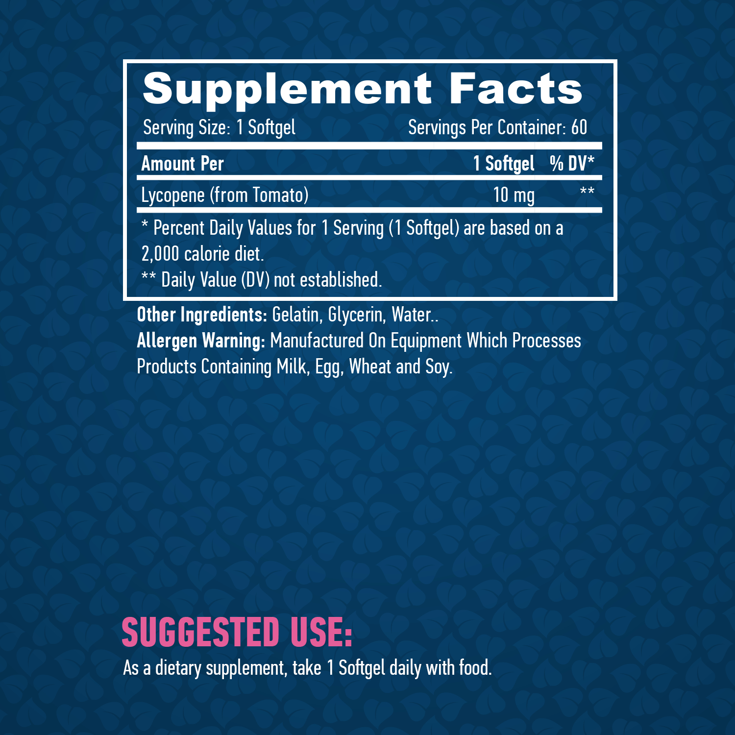 HAYA LABS Lycopene / 60 Softgels