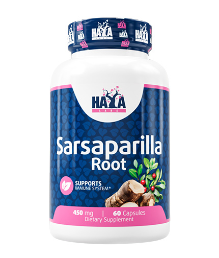 HAYA LABS Sarsaparilla Root 450 mg / 60 Caps