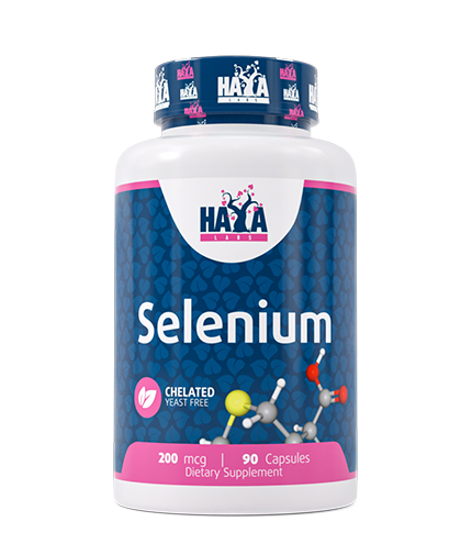 HAYA LABS Selenium / Chelated - Yeast Free/ 200 mcg / 90 Caps