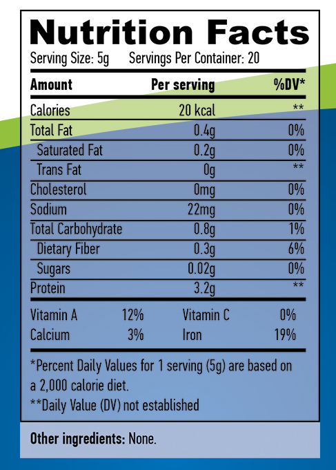 HAYA LABS Spirulina Powder