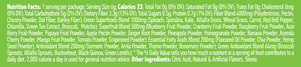 HAYA LABS Super Greens / Sachet