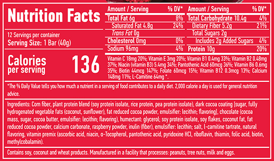 HAYA LABS Vegan Protein Bar / 40 g