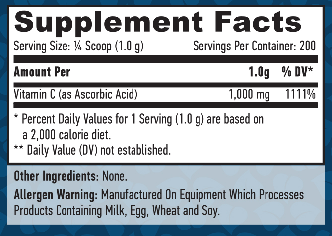 HAYA LABS Vitamin C Powder